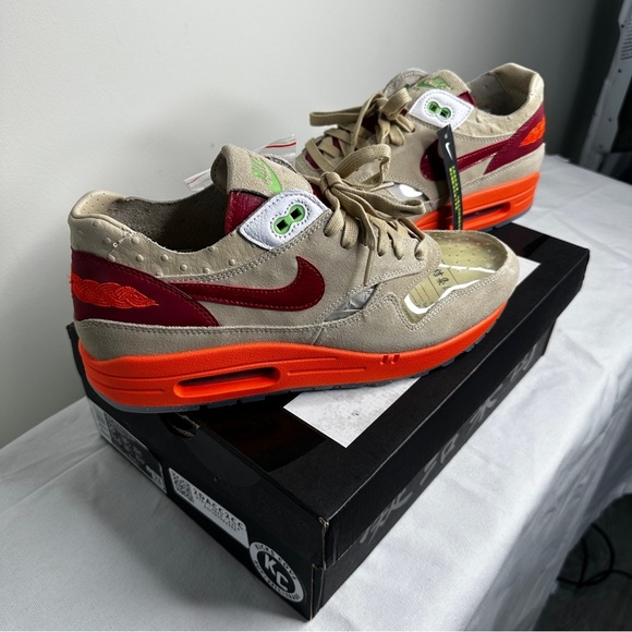 Nike Air Max 1 - Clot Kiss of Death - Men’s Size 10 - DD1870-100 Sneakers - Picture 12 of 13